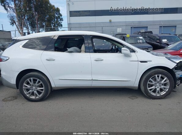 5GAERCKW8NJ131260 2022 BUICK ENCLAVE White Vista interior trasera