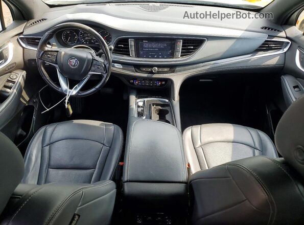 5GAERCKW9NJ121529 2022 BUICK ENCLAVE White Widok deski rozdzielczej