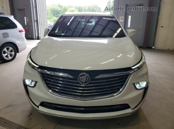 5GAERCKW9NJ121529 2022 BUICK ENCLAVE White Widok wnętrza 360 stopni
