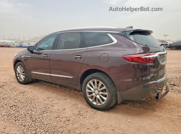 5GAERCKWXJJ218877 2018 BUICK ENCLAVE Бордовый Задняя левая четверть