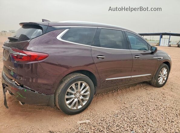 5GAERCKWXJJ218877 2018 BUICK ENCLAVE Бордовый Задняя правая четверть
