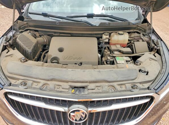 5GAERCKWXJJ218877 2018 BUICK ENCLAVE Бордовый Вид подкапотного пространства