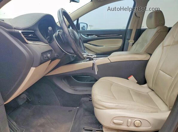 5GAERCKWXJJ218877 2018 BUICK ENCLAVE Бордовый Вид салона спереди