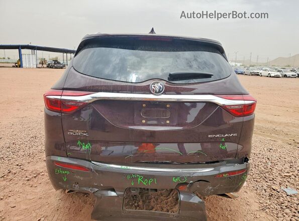 5GAERCKWXJJ218877 2018 BUICK ENCLAVE Бордовый Вид сзади
