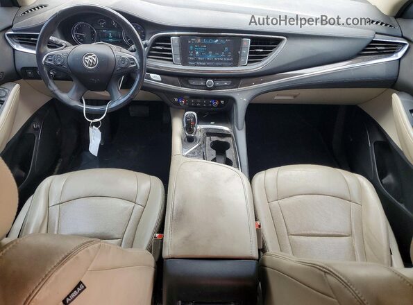 5GAERCKWXJJ218877 2018 BUICK ENCLAVE Бордовый Вид панели приборов