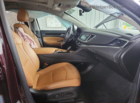 5GAERCKWXKJ130798 2019 BUICK ENCLAVE Burgundy Vista interior delantera