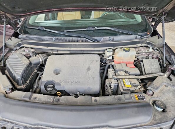 5GAERCKWXKJ130798 2019 BUICK ENCLAVE Burgundy Vista interior trasera