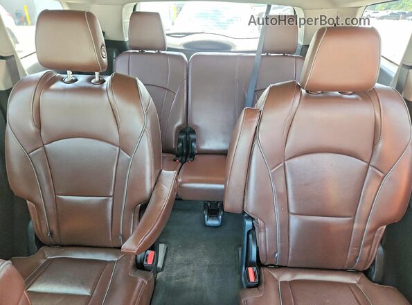 5GAERDKW1JJ249554 2018 BUICK ENCLAVE Black Widok tylnych siedzeń