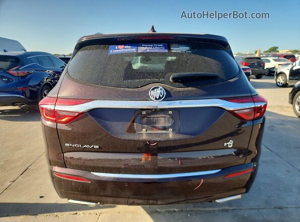 5GAERDKW2LJ229221 2020 BUICK ENCLAVE Maroon Vista trasera