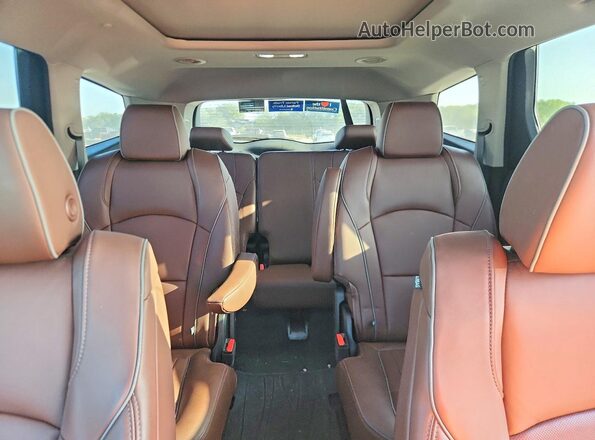 5GAERDKW2LJ229221 2020 BUICK ENCLAVE Maroon Vista de los asientos traseros