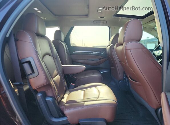 5GAERDKW2LJ229221 2020 BUICK ENCLAVE Maroon Vista interior trasera
