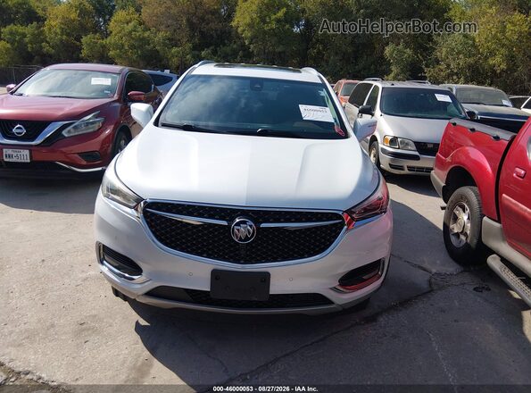 5GAERDKW3JJ203840 2018 BUICK ENCLAVE Белый Вид щитка приборов