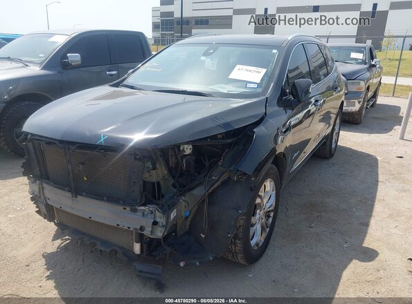 5GAERDKW7LJ103534 2020 BUICK ENCLAVE Black წინა მარცხენა ხედი სამი მეოთხედიდან