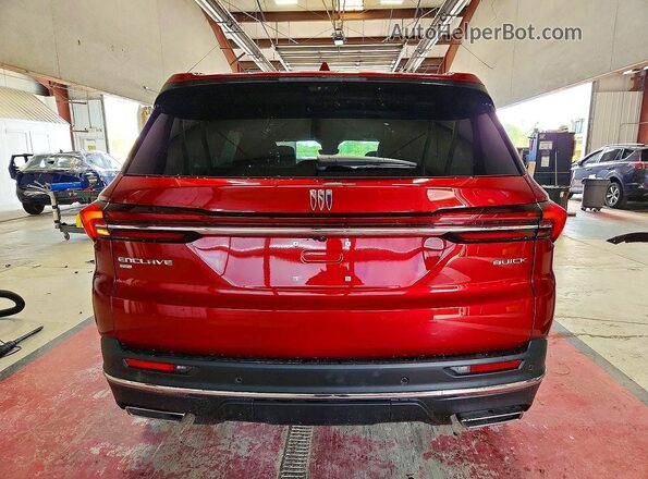 5GAEVAKS7TJ289499 2026 BUICK ENCLAVE Red Vista trasera