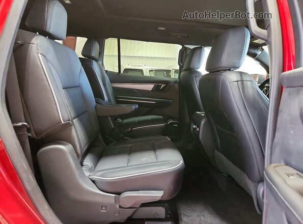 5GAEVAKS7TJ289499 2026 BUICK ENCLAVE Red Vista interior trasera