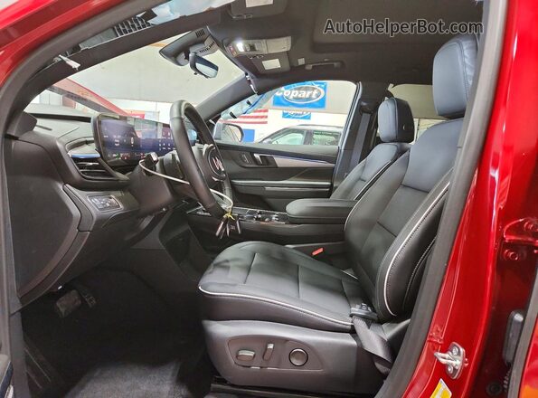 5GAEVAKS7TJ289499 2026 BUICK ENCLAVE Red Vista interior delantera