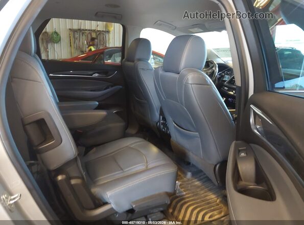 5GAEVAKW0KJ239755 2019 BUICK ENCLAVE Silver VIN կոդի պիտակի տեսք