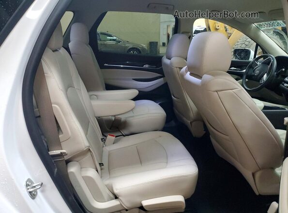 5GAEVAKW1PJ133564 2023 BUICK ENCLAVE White Вид задньої частини салону