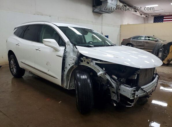 5GAEVAKW1PJ133564 2023 BUICK ENCLAVE White Передня права чверть