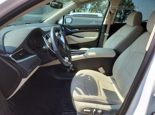 5GAEVAKW1PJ133564 2023 BUICK ENCLAVE White Вид салону спереду
