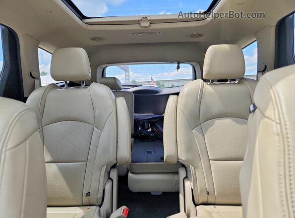 5GAEVAKW2JJ229159 2018 BUICK ENCLAVE Gray Հետևի նստատեղերի տեսք