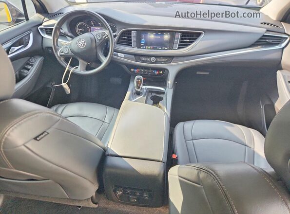 5GAEVAKW2LJ149086 2020 BUICK ENCLAVE Black Вид панелі приладів
