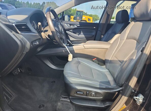 5GAEVAKW2LJ149086 2020 BUICK ENCLAVE Black Вид салону спереду
