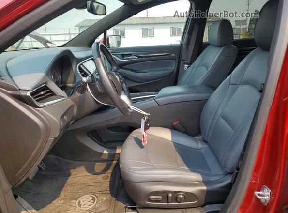5GAEVAKW4PJ256887 2023 BUICK ENCLAVE Red Вид салону спереду