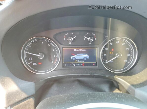 5GAEVAKW4PJ256887 2023 BUICK ENCLAVE Red Вид щитка приладів