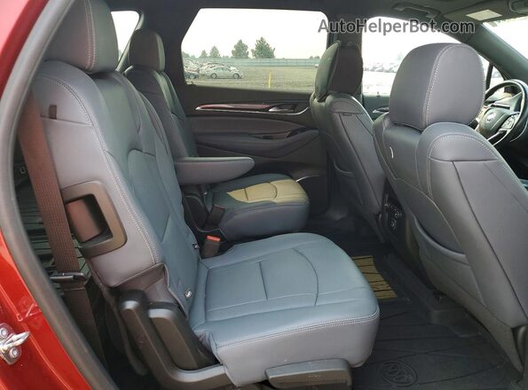 5GAEVAKW4PJ256887 2023 BUICK ENCLAVE Red Вид задньої частини салону
