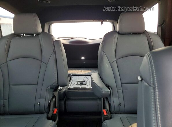 5GAEVAKW4PJ256887 2023 BUICK ENCLAVE Red Вид задніх сидінь