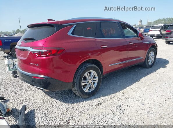 5GAEVAKW5KJ250296 2019 BUICK ENCLAVE Red Trasero derecho