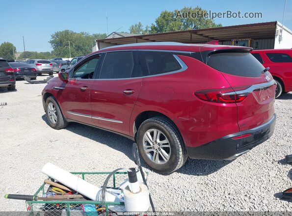 5GAEVAKW5KJ250296 2019 BUICK ENCLAVE Red Trasero izquierdo