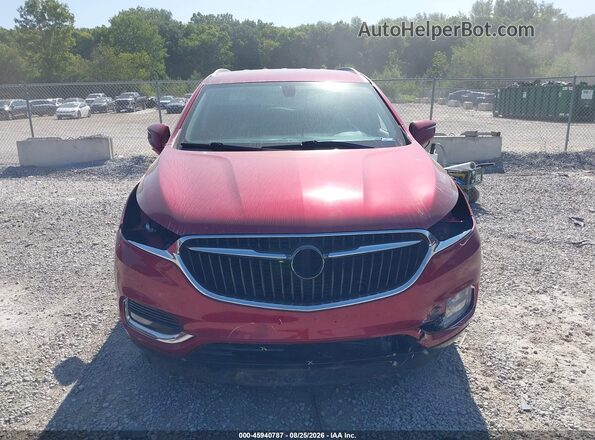5GAEVAKW5KJ250296 2019 BUICK ENCLAVE Red Vista interior trasera