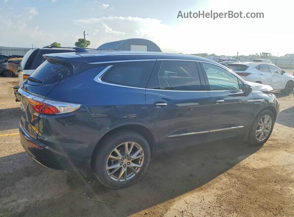 5GAEVAKW5NJ126825 2022 BUICK ENCLAVE Blue Trasero derecho
