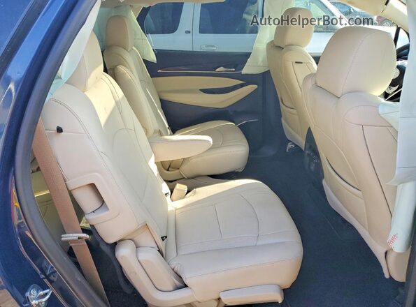 5GAEVAKW5NJ126825 2022 BUICK ENCLAVE Blue Vista interior trasera