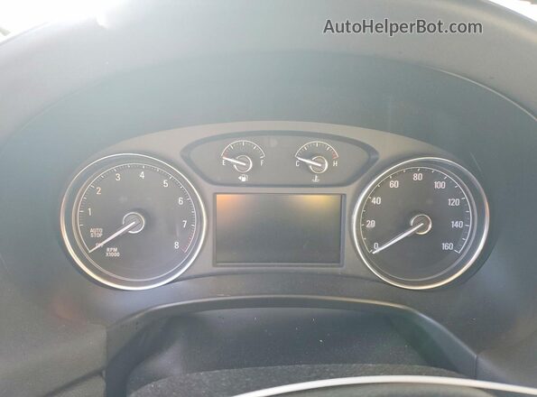 5GAEVAKW5NJ126825 2022 BUICK ENCLAVE Blue Vista del cuadro de instrumentos