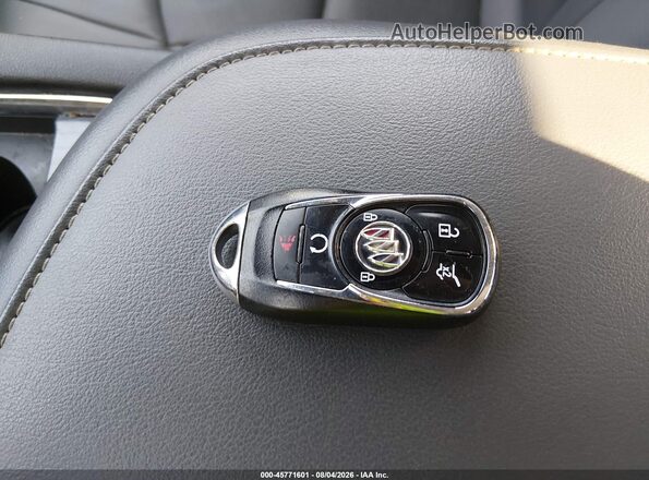 5GAEVAKW5PJ192908 2023 BUICK ENCLAVE Black Widok deski rozdzielczej