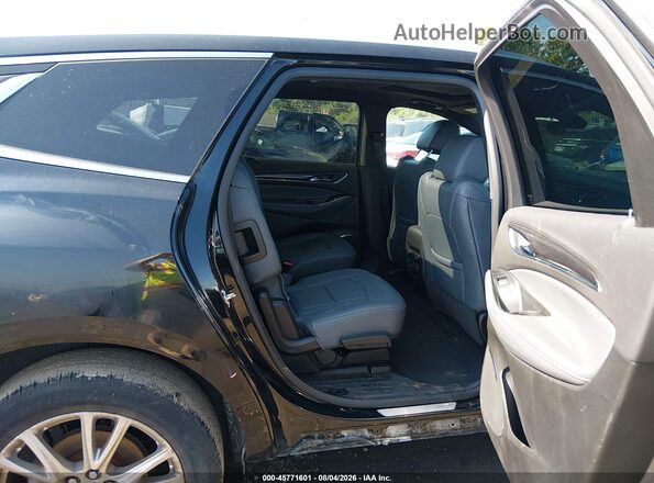 5GAEVAKW5PJ192908 2023 BUICK ENCLAVE Black Widok naklejki z numerem VIN