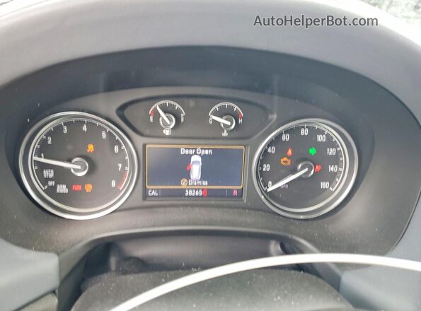 5GAEVAKW6PJ132748 2023 BUICK ENCLAVE Blue ხელსაწყოთა პანელის ხედი