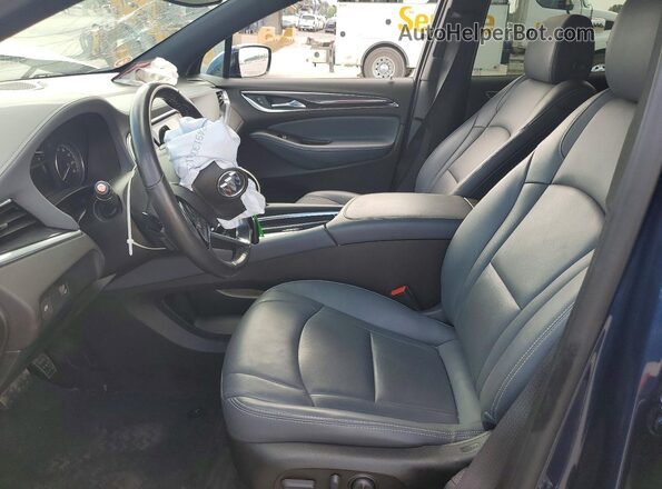 5GAEVAKW6PJ132748 2023 BUICK ENCLAVE Blue წინა სალონის ხედი