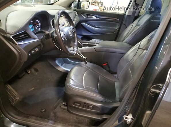 5GAEVAKW8JJ283906 2018 BUICK ENCLAVE Charcoal Vista interior delantera