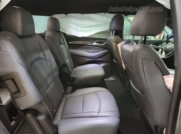 5GAEVAKW9PJ170491 2023 BUICK ENCLAVE Silver Rear interior view