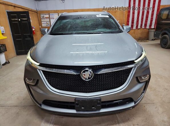 5GAEVAKW9PJ170491 2023 BUICK ENCLAVE Silver Front view