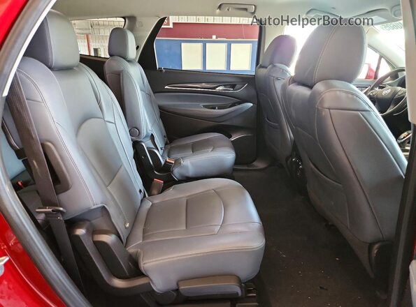 5GAEVAKWXKJ263125 2019 BUICK ENCLAVE Red Widok wnętrza z tyłu