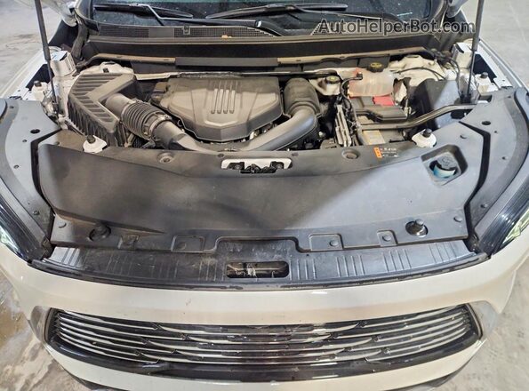 5GAEVARS4SJ250499 2025 BUICK ENCLAVE White Շարժիչի բաժամունքի տեսք