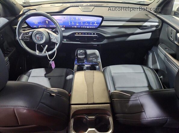 5GAEVARS4SJ250499 2025 BUICK ENCLAVE White Առջևի վահանակի տեսք