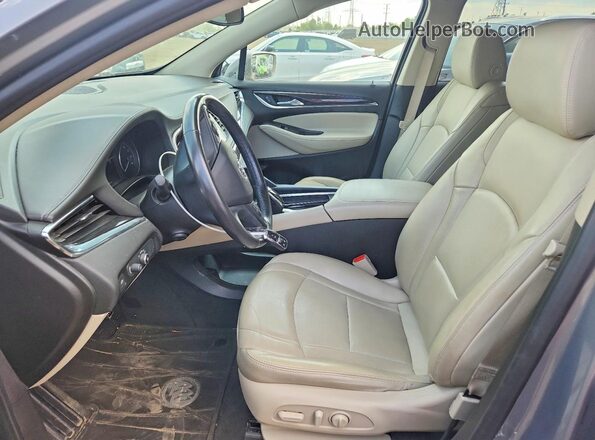 5GAEVBKW0KJ209533 2019 BUICK ENCLAVE Gray Front interior view