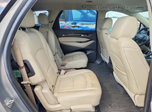 5GAEVBKW0KJ209533 2019 BUICK ENCLAVE Gray Rear interior view
