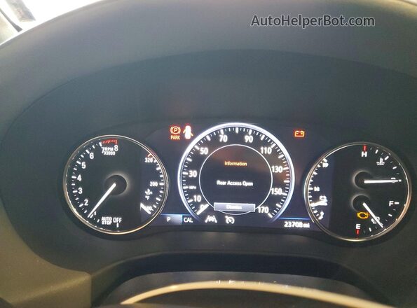5GAEVBKW0RJ106820 2024 BUICK ENCLAVE White Widok zestawu wskaźników